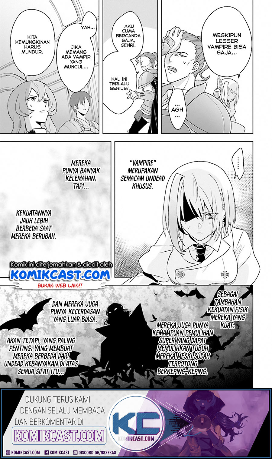 The Undead Lord of the Palace of Darkness Chapter 08 Bahasa Indonesia